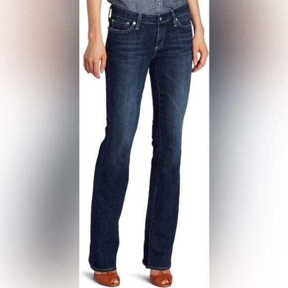 AG Adriano Goldschmied Women's Jessie Curvy Bootcut Denim Jean Sz 29R - Picture 1 of 12